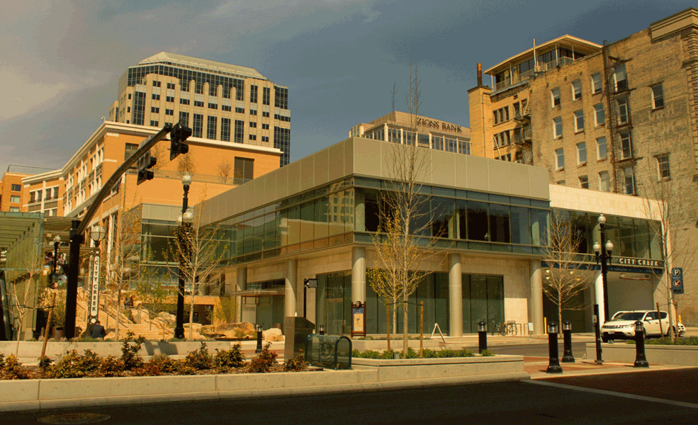 Building the City Creek Center in Salt Lake City