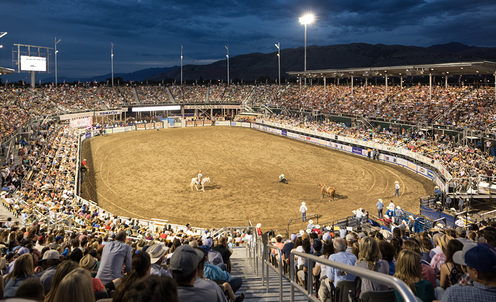 Okland Construction Days Of '47 Rodeo Arena